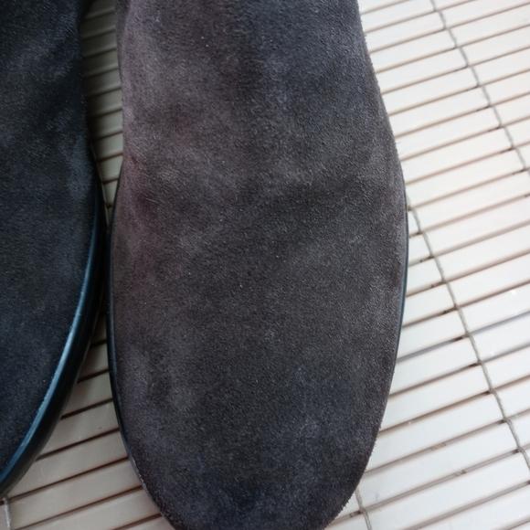 SPERRY TOP-SIDER weatherproof Brown Suede Pull On wedge heel sz 9M Women’s Boot. - Picture 5 of 13